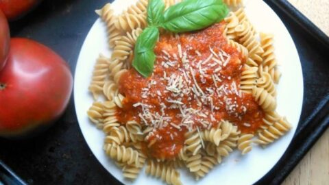 Stovetop Fresh Tomato Sauce