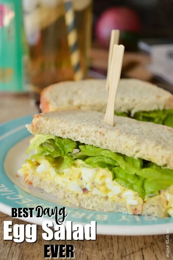 Best Dang Egg Salad Recipe Ever - Sugar Dish Me