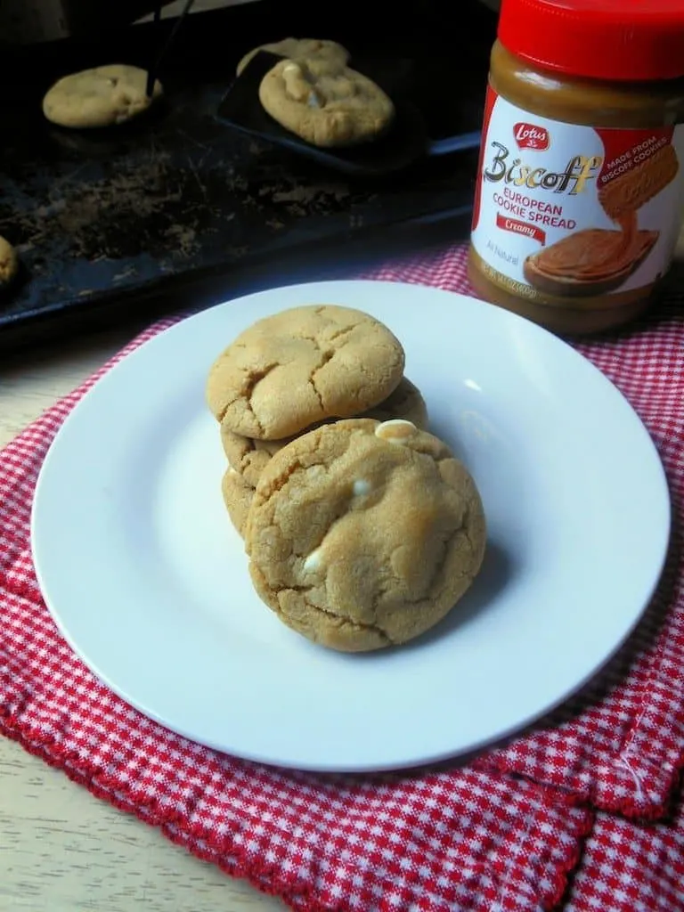 Biscoff White Chocolate Chip Cookies