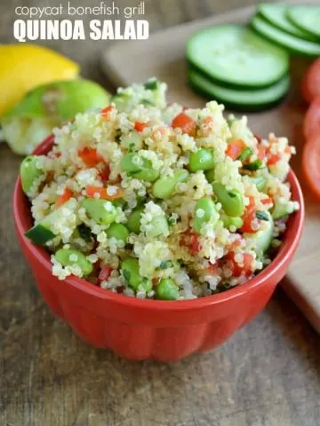 Copycat Bonefish Grill Quinoa Salad