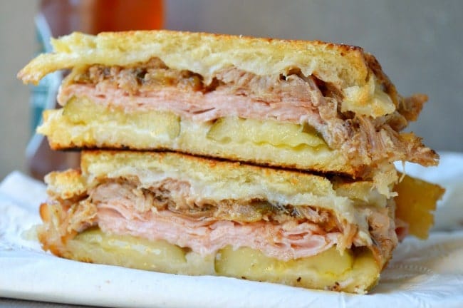 Crock Pot Cuban Pork Sandwiches