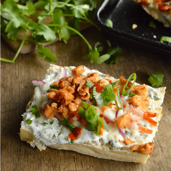 Permalink to: Thai Chicken French Bread Pizza