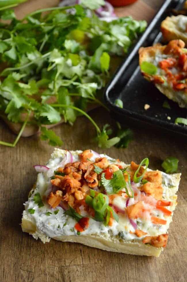 Thai Chicken french Bread Pizza Recipe