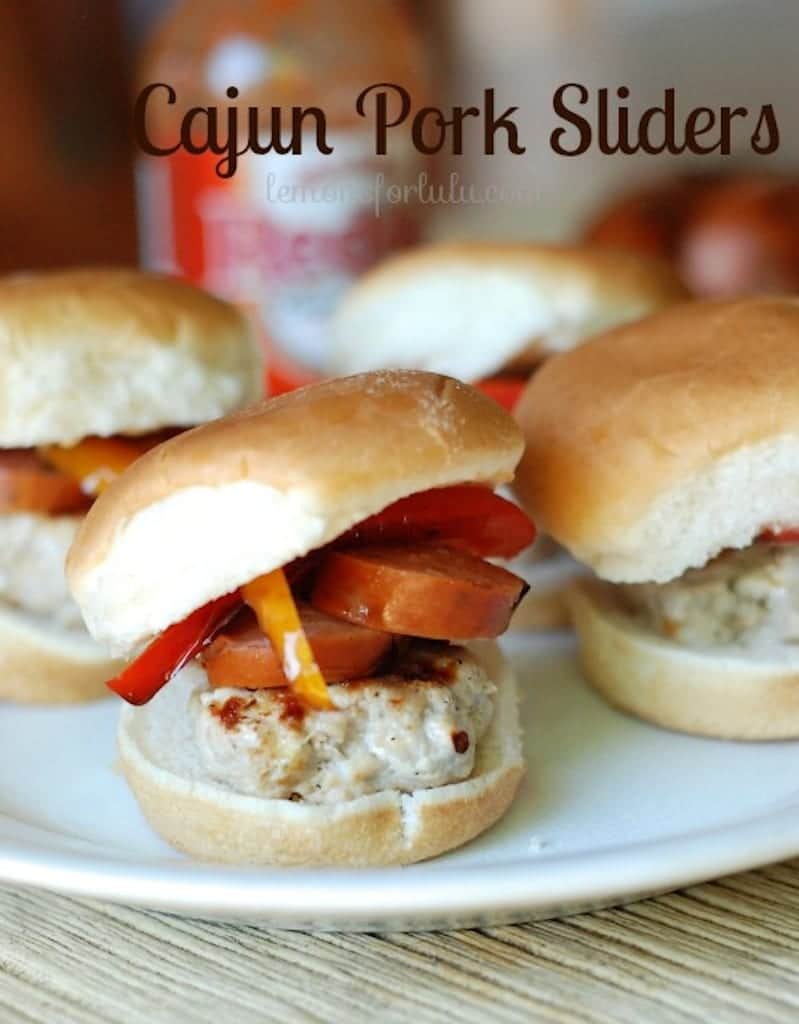 Cajun Pork Sliders