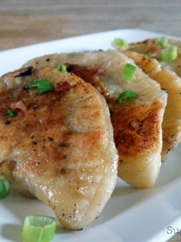 Bacon and Blue Cheese Pierogies