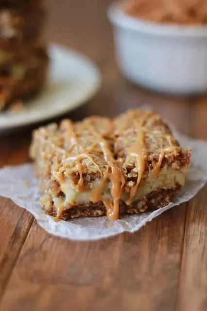 Caramel Apple Cream Bars