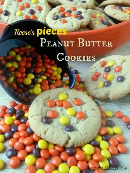 Reese's Pieces Peanut Butter Cookies