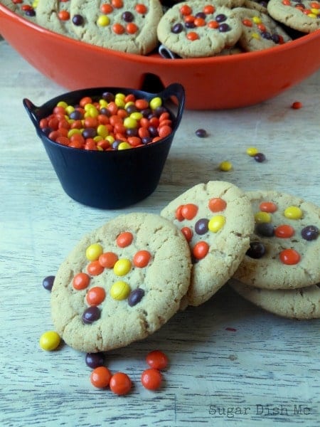 Reese's Pieces Peanut Butter Cookies