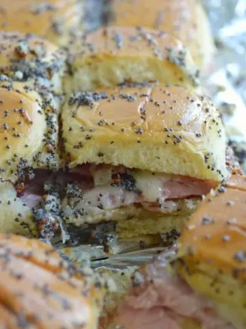 Baked Honey Mustard Ham Sandwich Recipe