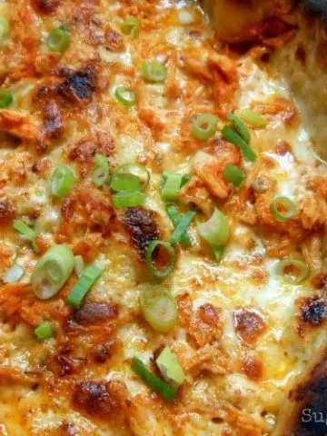 Buffalo Chicken Skillet Pizza