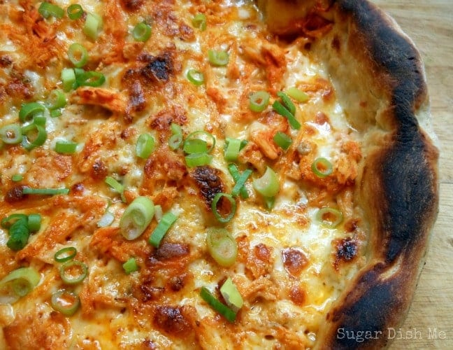 Buffalo Chicken Skillet Pizza