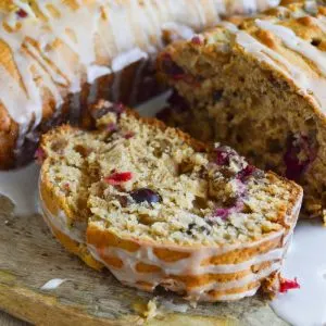 Cranberry Pecan Banana Bread Recipe