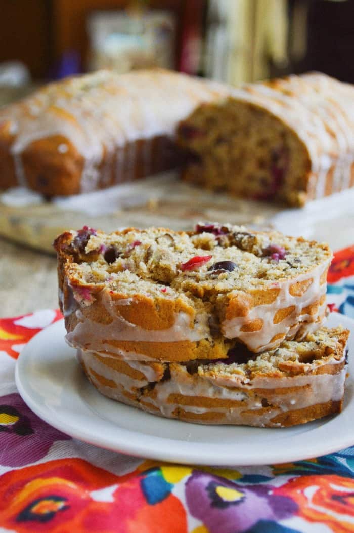 Cranberry Pecan Banana Bread Recipe