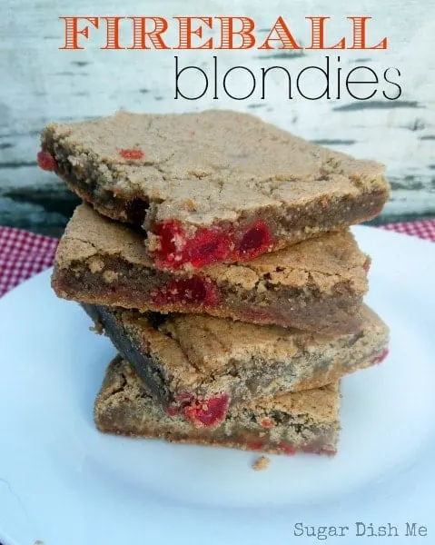 Fireball Blondies