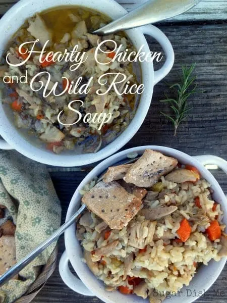 Hearty Chicken and Wild Rice Soup