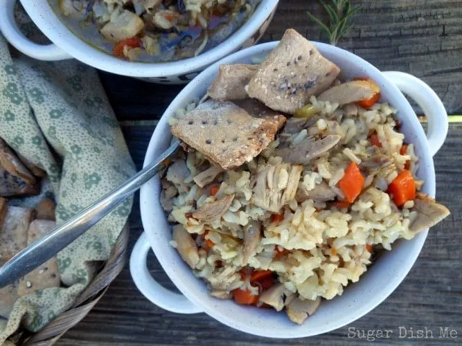 Hearty Chicken and Rice Soup