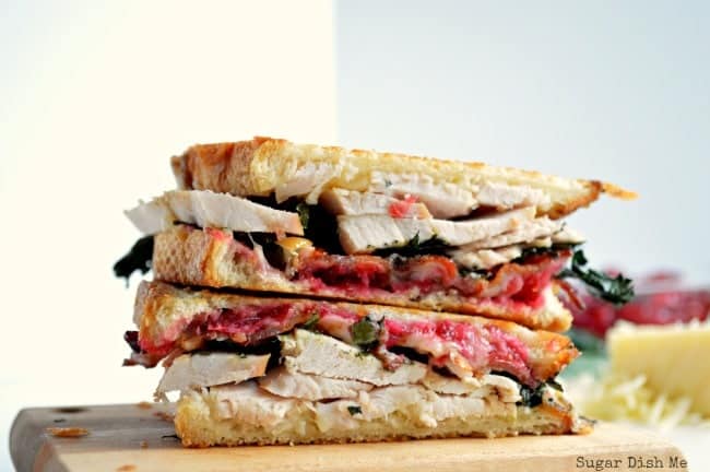 Turkey Cranberry Havarti Grilled Cheese