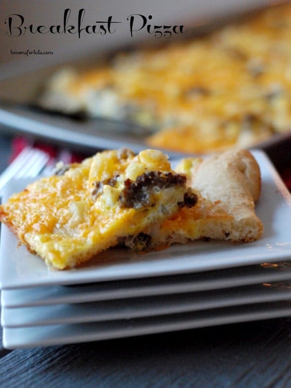 Breakfast Pizza; Meal Plan Monday