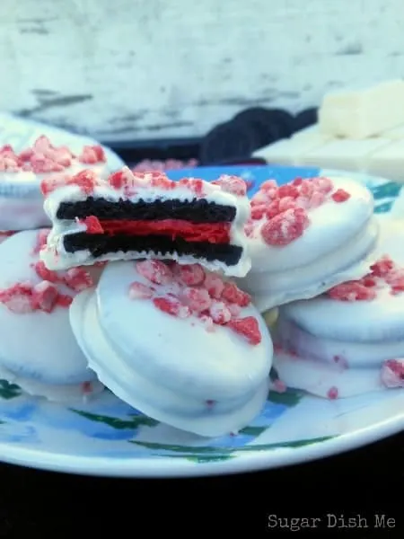 Chocolate Peppermint Oreo Cookies