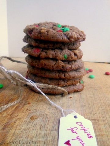 Nutella Cookies with Rice Krispies