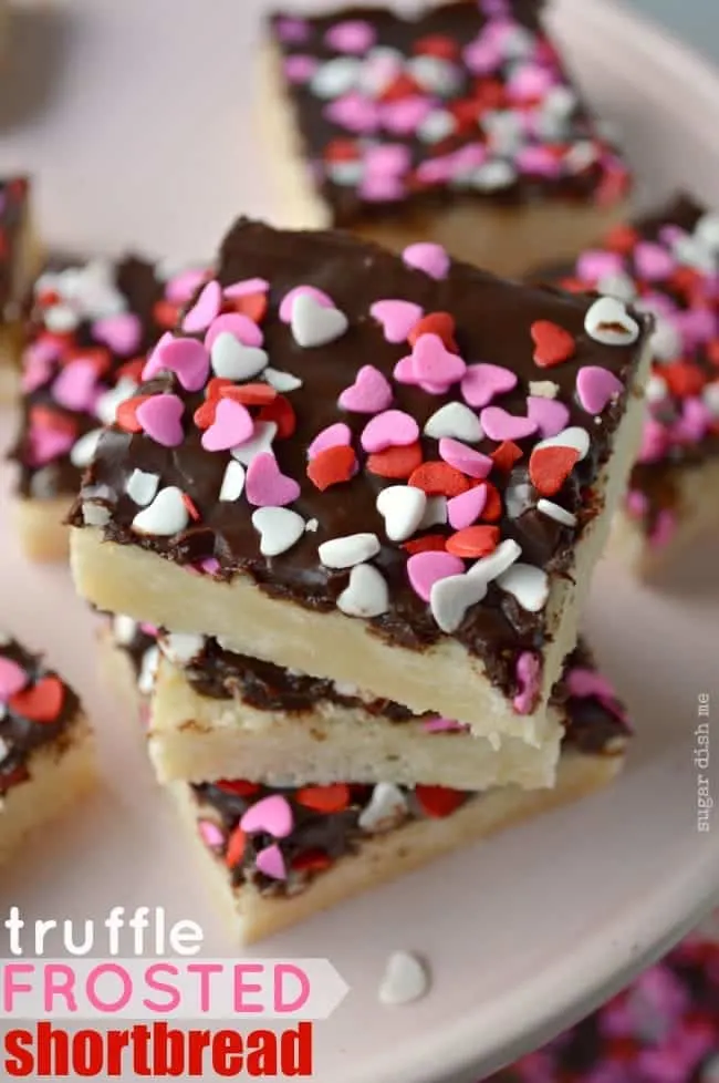 Truffle Frosted Shortbread Recipe