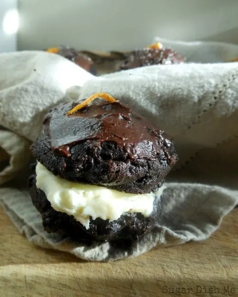 Christmas whoopie pies