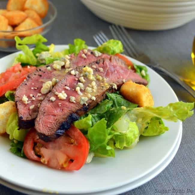Black and Blue Steak Salad