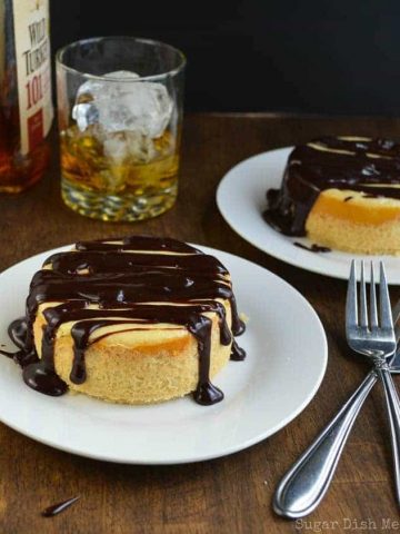 Bourbon Cheesecake for Two