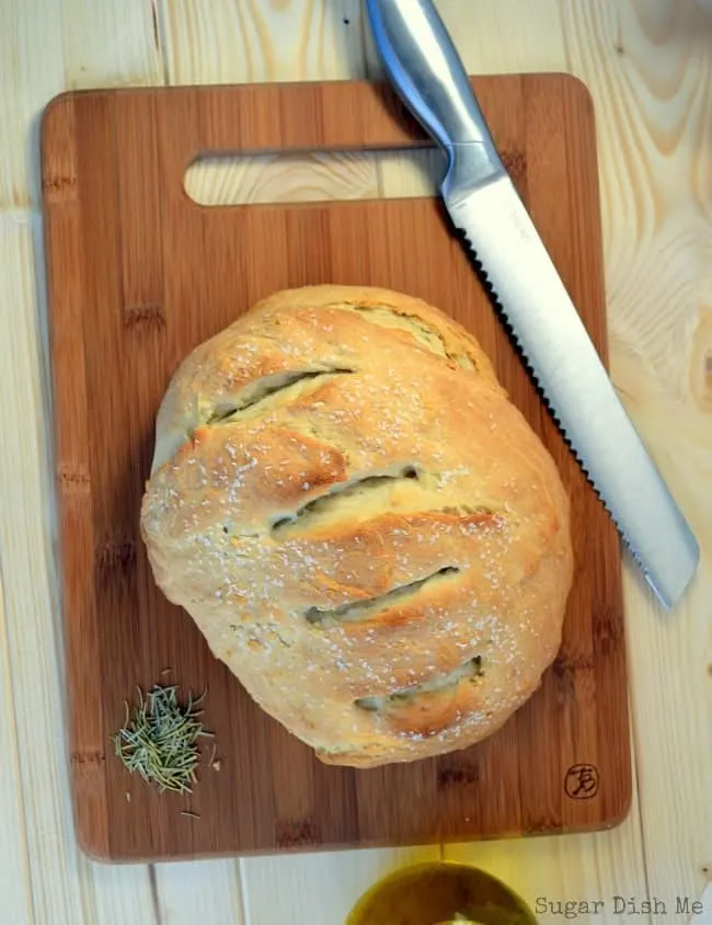 Crusty Herb Dinner Bread Recipe