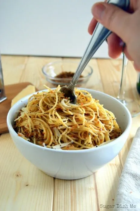 Spaghetti with Lemon and Herbs
