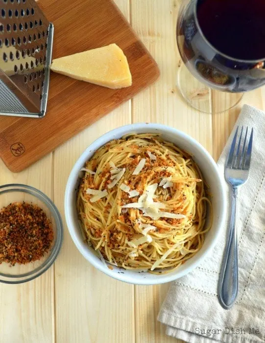 Lemon Herb Spaghetti