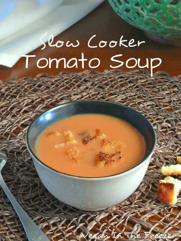 Slow Cooker Tomato Soup