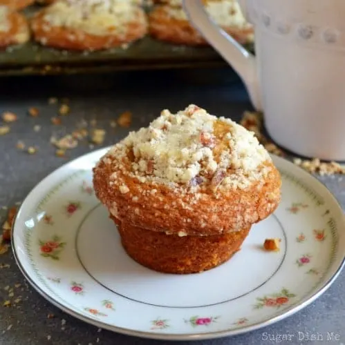 Muffins made with Leftover Sweet Potatoes