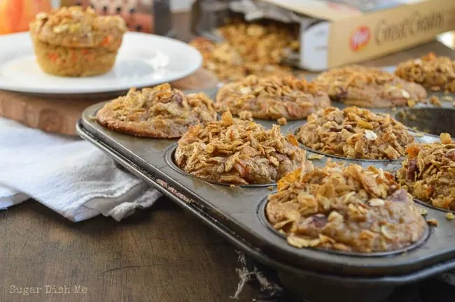 Apple and Carrot Muffins