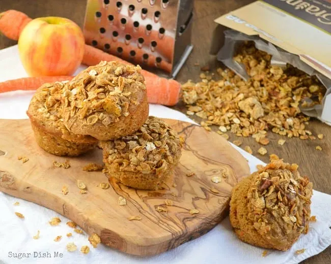 Apple and Carrot Great Grain Muffins