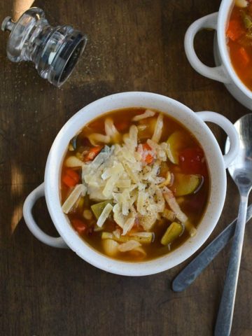 Copy cat Olive Garden Minestrone Soup