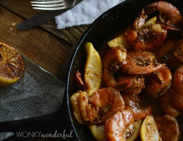 BBQ Shrimp, New Orleans Style; Meal Plans Made Simple