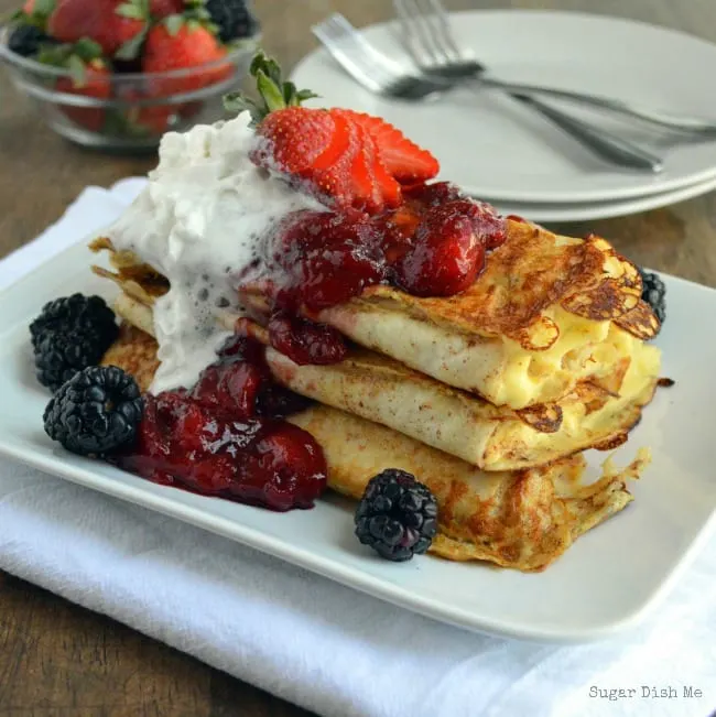 Easy Berry Blintz Recipe