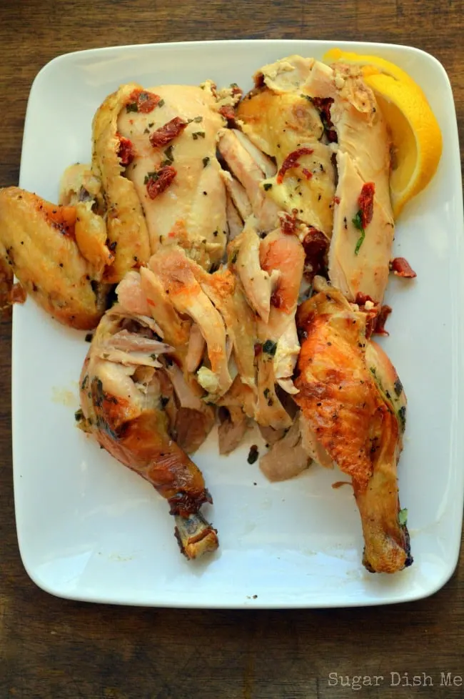 Carrabba's Chicken Bryan Inspired Roasted Chicken