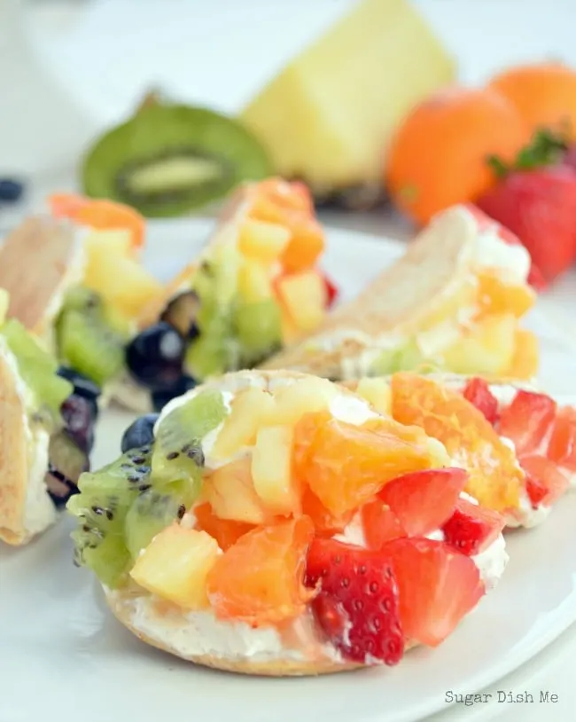 Mini Rainbow Fruit Tacos