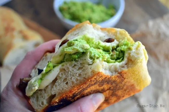 Creamy Pesto Chicken and Provolone Sandwiches