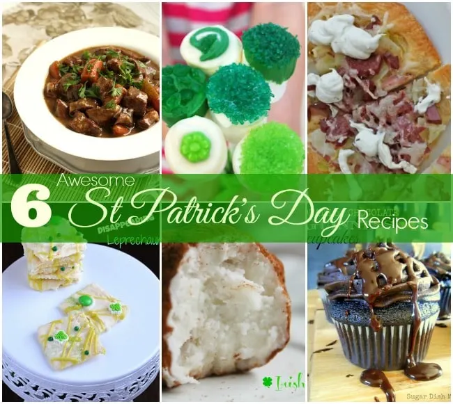6 St. Patrick's Day Recipes on www.sugardishme.com