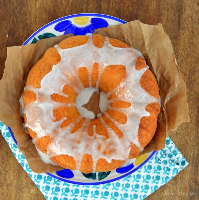 Lemon Bundt Cake; recipe with 12 egg yolks