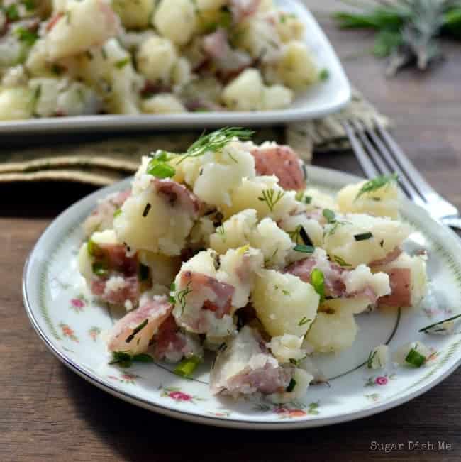 Warm Herbed Potato Salad