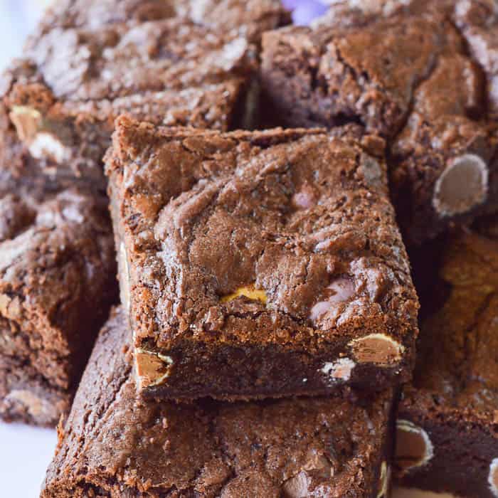 Cadbury Candy Egg Brownies