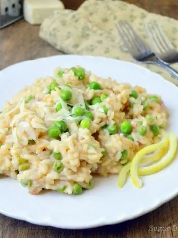 Lemon Risotto with Spring Peas