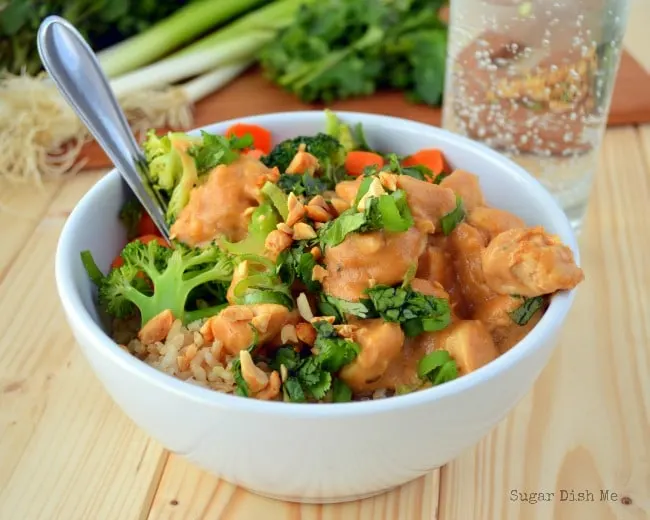 Satay Chicken Bowls