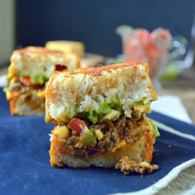 Taco Grilled Cheese Sandwiches