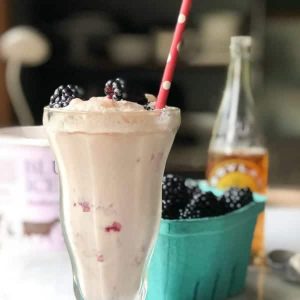 Blackberry Cream Float