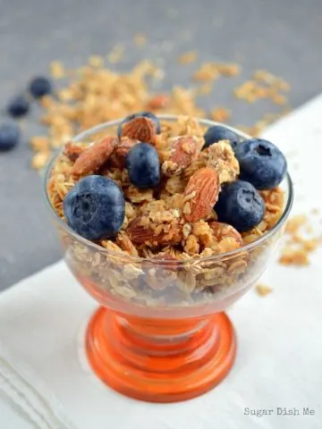 Salted Caramel Almond Granola